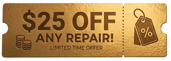 $25 off any repair