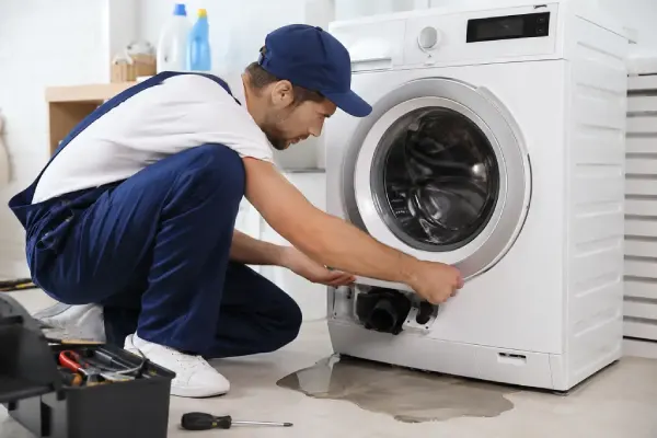 Washer leaking water